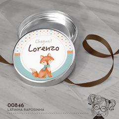 Latinha Raposinha - 00846 - comprar online