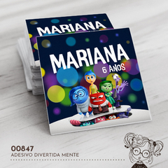 Adesivo Divertida Mente - 00847 - comprar online