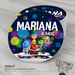 Adesivo Divertida Mente - 00847