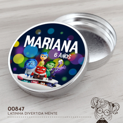 Latinha Divertida Mente - 00847