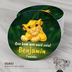 Adesivo Rei Leão - 00851