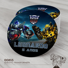 Adesivo Transformers - 00855