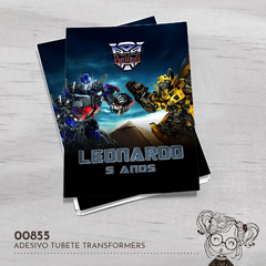Adesivo Tubete Transformers - 00855 - comprar online