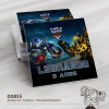 Adesivo Tubete Transformers - 00855