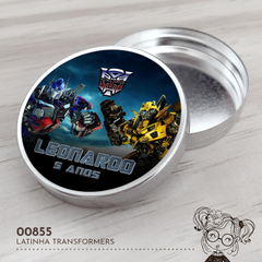 Latinha Transformers - 00855