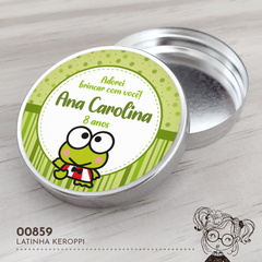 Latinha Keroppi - 00859
