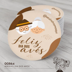 Adesivo Dia dos Avós - 00864