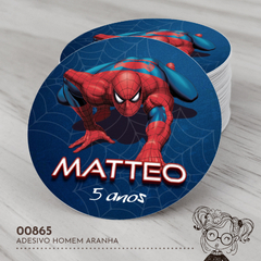 Adesivo Homem Aranha - 00865