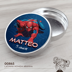 Latinha Homem Aranha - 00865