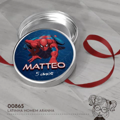 Latinha Homem Aranha - 00865 - comprar online