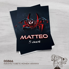 Adesivo Tubete Homem Aranha - 00866 - comprar online