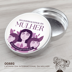 Latinha Dia Internacional da Mulher - 00882 - comprar online