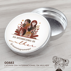 Latinha Dia Internacional da Mulher - 00883 - comprar online