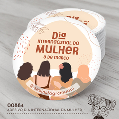 Adesivo Dia Internacional da Mulher - 00884 - comprar online