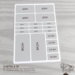 Etiqueta Escolar Flamingo - 00444 - comprar online