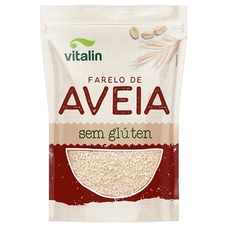 Farelo de Aveia sem Glúten Vitalin 200g