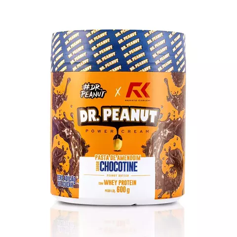 Pasta de Amendoim Chocotine c/ Whey Protein Dr Peanut 600g