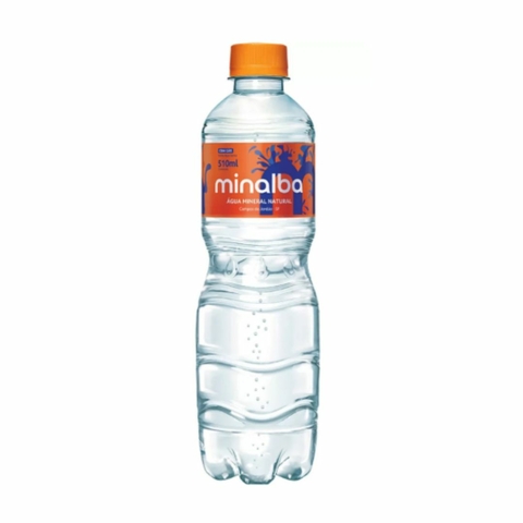 Água Mineral Minalba com Gás 510 ml