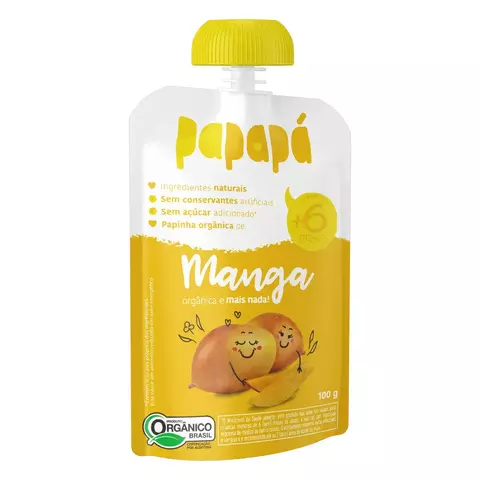 Papinha Orgânica de Manga Papapá 100g