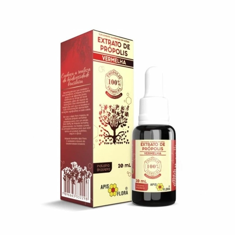 Extrato de Própolis Vermelha Apis Flora 20ml