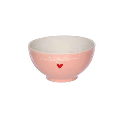 Bowl de Porcelana Rosa Lamour