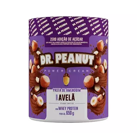 Pasta de Amendoim Avelã Dr Peanut 600g