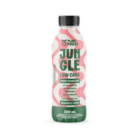 Jungle Morango e Limão Low Carb Plant Power 500ml