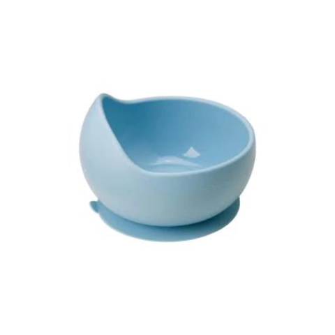 Prato Bowl com Ventosa Azul Infantil