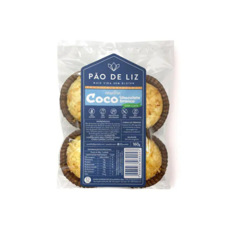 Muffin de Coco Pão de Liz 160g