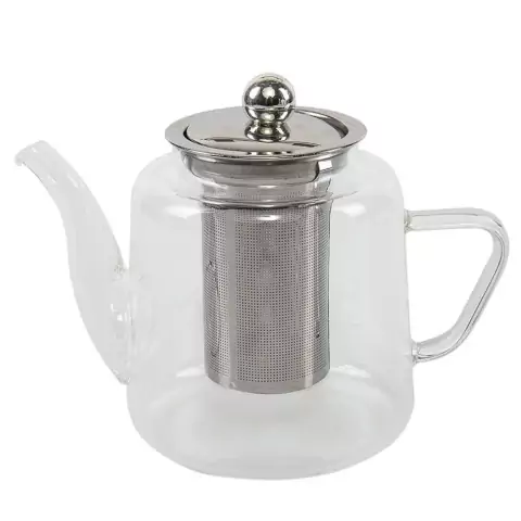 Chaleira De Vidro Borossilicato 600ml