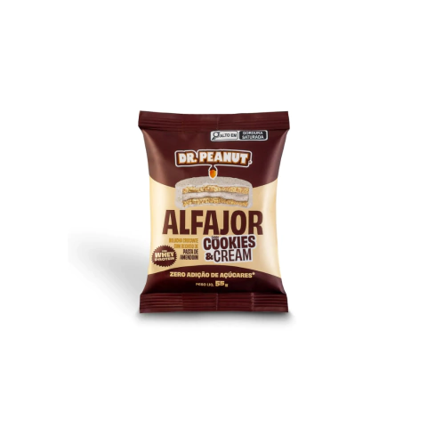 Alfajor c/ Whey Cookies Cream Dr Peanut 55g
