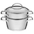 Cuscuzeira Allegra 2 Peças 1.6 Litros em Aço Inox .