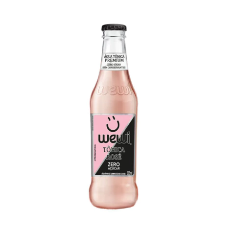 Água Tônica Rosé Orgânica Wewi 255ml