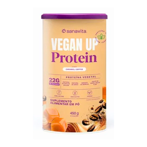 Vegan Up Caramel Coffee Sanavita 450g
