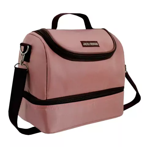 Bolsa Lancheira Térmica Dupla Rosa Essencial