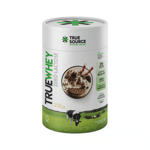 True Whey Zero Lactose Cookies MilkShake 900g True Source