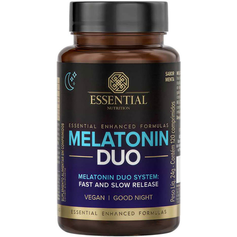 Melatonin Duo Menta Essential 120 Cápsulas