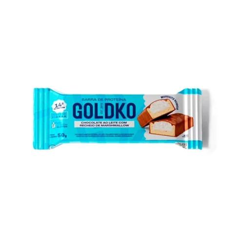 Barra de Proteina Chocolate ao Leite com Marshmallow GoldKo 50g
