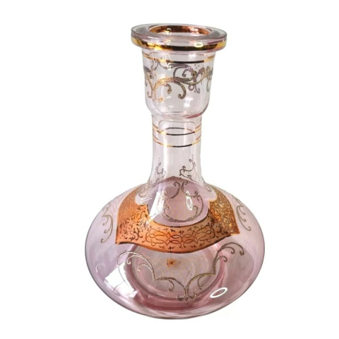 Vaso Star Hookah Genie 30CM Detalhado Pink