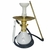 Narguile KR Pequeno Dourado com Vaso Branco