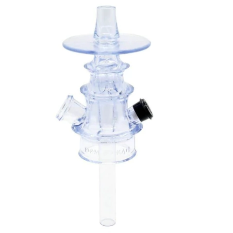 Stem Narguile Dom Hookah Conde Transparente
