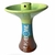Rosh Para Narguile Mukabowl UFO - Verde Azul e Marrom