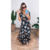 Vestido Mariah Folhas Preto - comprar online