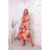 Vestido Mariah Folhas Rosê