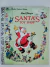 Livro Santa's Toy Shop - Little Golden Book - Walt Disney's - A Little Golden Book