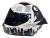 Casco Integral Axxis Fenix Cyberpunk Blanco