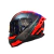 Casco Integral Faseed Asphalt Rojo