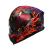 Casco Integral Faseed Cobra Rojo