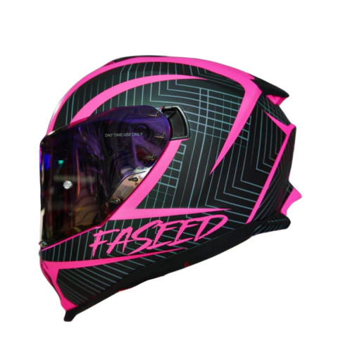 Casco Integral Faseed Fs865 Zupra Rosa