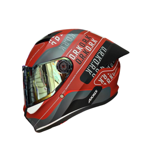 Casco Integral Axxis Fenix Ork Rojo